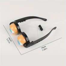 Crazy Eye Glasses Novelty Toy For Adult Party Supplies, Funny Gag Gift For Christmas Birthday, Plastic Eyeglasses Surprise Toy For Easter