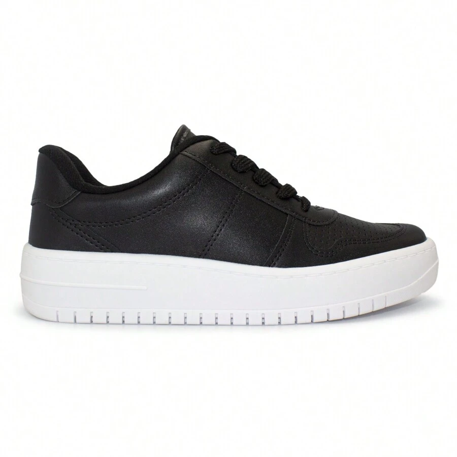Vizzano Women's Casual Pelica Perforated Sneakers 1389.112 - 黑與白 - 查看 1