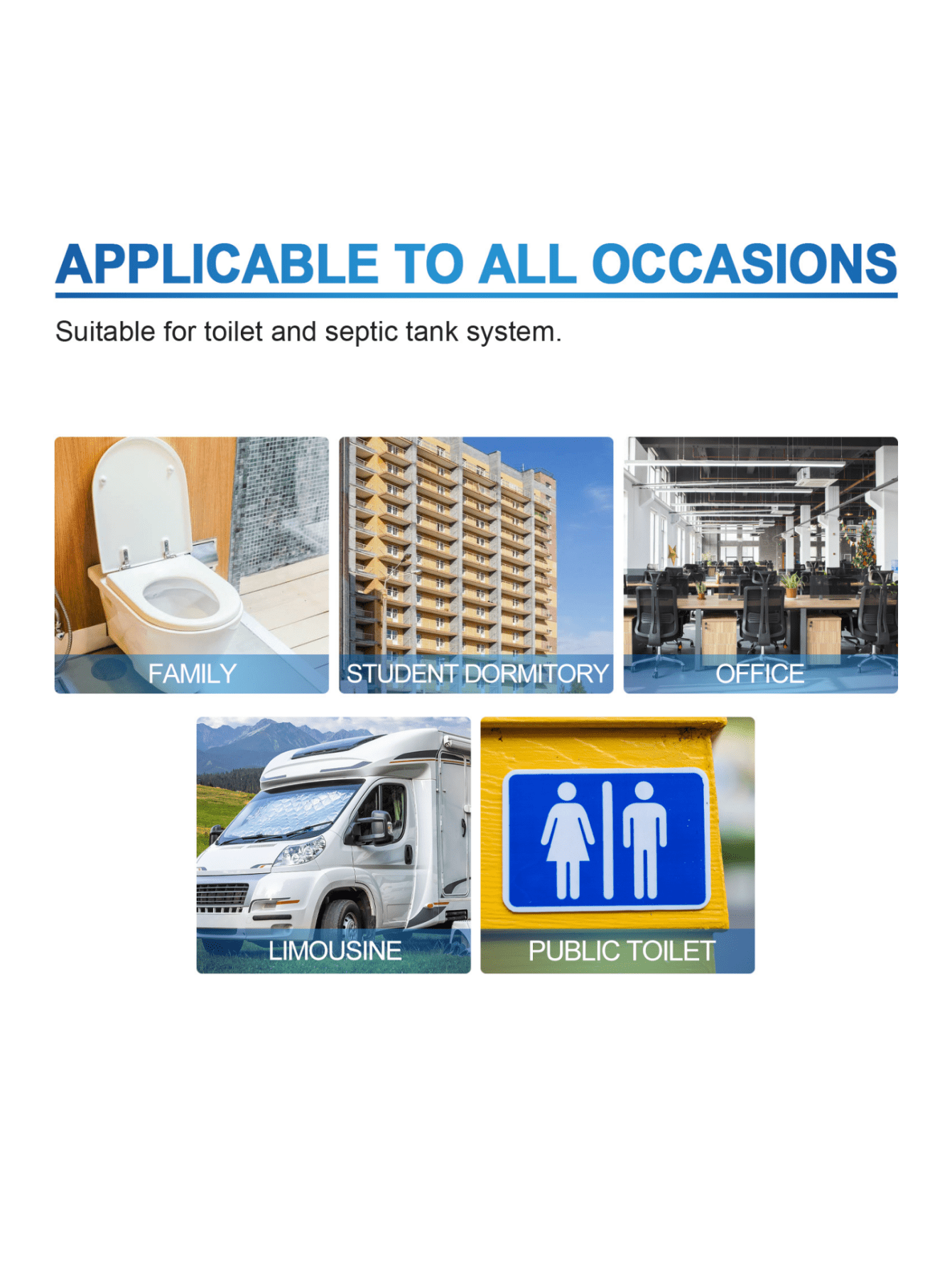 Toilet Cleaning Tablets Toilet Bowl Cleaner & Stain Remover