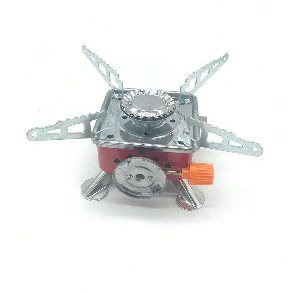 Mini Outdoor Pocket Stove, Gas Stove Portable Foldable Camping Butane