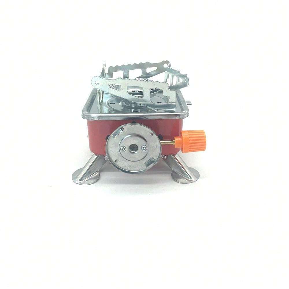 Mini Outdoor Pocket Stove, Gas Stove Portable Foldable Camping Butane