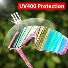 SCVCN Men Fashion Glasses UV400 Outdoor Casual Fashion Glasses Sports Goggles For Summer Beach Vacation,Outdoor,Travel - 彩色 - 查看 4