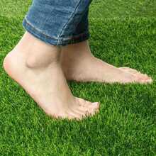 Budget 7mm Artificial Grass Roll Remnant Offcut Golf Putting Green Mat 4m X 1m - Green - View 7