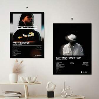 1pc/2pcs Set Modern Art, Music Posters, Wall Paintings, Ideal Gifts For Bedrooms, Living Rooms, Corridors, Wall Paintings, Wall Decorations, Winter Decorations, Room Decorations , NO Frame