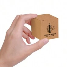 50 hộp quà tặng mini bằng giấy Kraft nâu 5x5x5cm/2x2x2in có chữ và văn bản tùy chỉnh, thích hợp để đóng gói những món quà nhỏ như sôcôla, bánh quy, kẹo, đồ thủ công mỹ nghệ, mỹ phẩm, kem dưỡng da du lịch. Thích hợp cho lễ hội, tiệc tùng và đóng gói sản phẩm doanh nghiệp nhỏ. - Màu Khaki - Xem 5