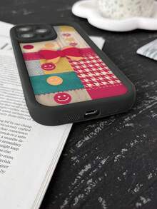 1 Ốp điện thoại bảo vệ chống rơi họa tiết trái tim nơ dày, tương thích với iPhone11 12 13 14 11Promax 12Promax 13Promax 14Promax XR 15 15PRO 15PROMAX 16 16PRO 16PROMAX, GalaxyA05/A15/A25/A35/A53/A54/A55/S23/S24 - Nhiều màu - Xem 4