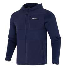 Under Armour 夾克男運動服健身訓練服休閒外套舒適加絨外套 1379722-410 - 深藍色 - 查看 1