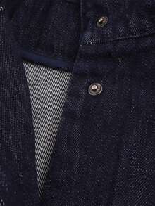 Women's Casual Denim Cape Jacket With Stand Collar, Autumn