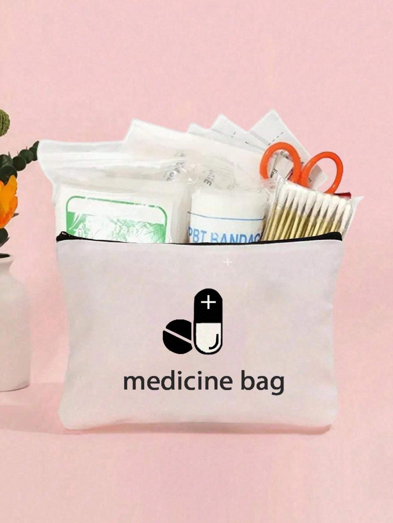 1pc Makeup Bag, Pencil Case, Cosmetic Bag, Makeup Organizer Bag, Travel