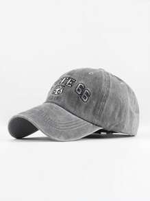 66 号公路刺绣水洗棒球帽，男女通用遮阳帽，带 66 号公路刺绣 - A - 查看 5