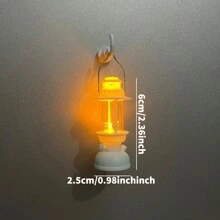 2pcs/8pcs Set Refrigerator Magnets, Illuminated Fridge Sticker, Vintage Oil Lamp Decor, Cartoon Decor, Kitchen Decor, Home Decor - Multicolor - View 12