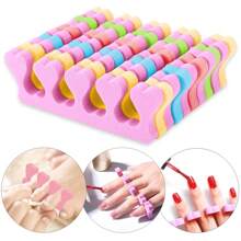 20/50/100 piezas Separadores de dedos de los pies para pedicura - Separador de dedos de esponja para esmalte de uñas, fiesta de arte de uñas, pintura de uñas de los pies, suministros para uñas, herramientas para uñas, herramientas de arte de uñas, de vuelta a la escuela, uñas, herramientas para uñas para uñas postizas