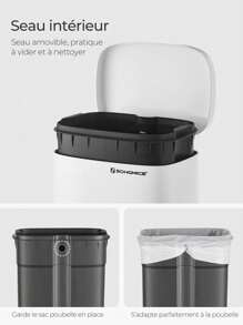Trash Cans - trắng - Xem 4