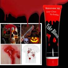 1 Pc Vampire Blood Gel For Halloween Costume, Vampires & Monster Makeup,Christmas