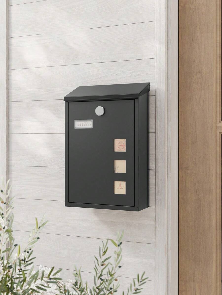 SONGMICS Mailboxes - 黑色 - 查看 1