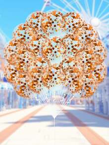 Bộ 12 quả bóng bay cao su trong suốt nhiều màu sắc 12 inch, thích hợp để trang trí tiệc cưới sinh nhật - Nhiều màu - Xem 10