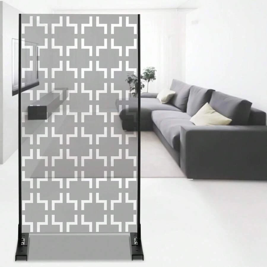 Modern Rectangular Decorative Outdoor Privacy Screen Panels, Free