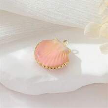 1 chiếc đồng mạ vàng 18k thời trang Oceanic Series mặt dây chuyền cá nhỏ & cá ngựa, vòng tay tự làm, lắc chân, vòng cổ, hoa tai, phụ kiện cao cấp - Nhiều màu - Xem 5