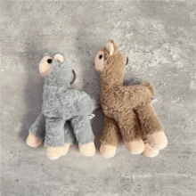 Mặt dây chuyền trang trí búp bê Alpaca dễ thương, búp bê mềm nhỏ, móc khóa túi, quà tặng móc khóa cho bạn bè - Nhiều màu - Xem 3