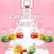 1/10/20 件迷你手指篮球投篮游戏、桌面互动游戏、派对游戏、节日配件、生日派对用品、生日礼物 - 多顏色 - 查看 5