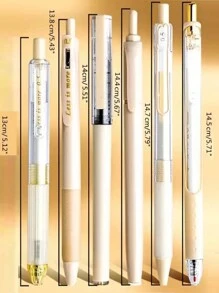 Yueyan Luxury Simple Ballpoint Pen - Pack Of 6 - Yellow - View 5