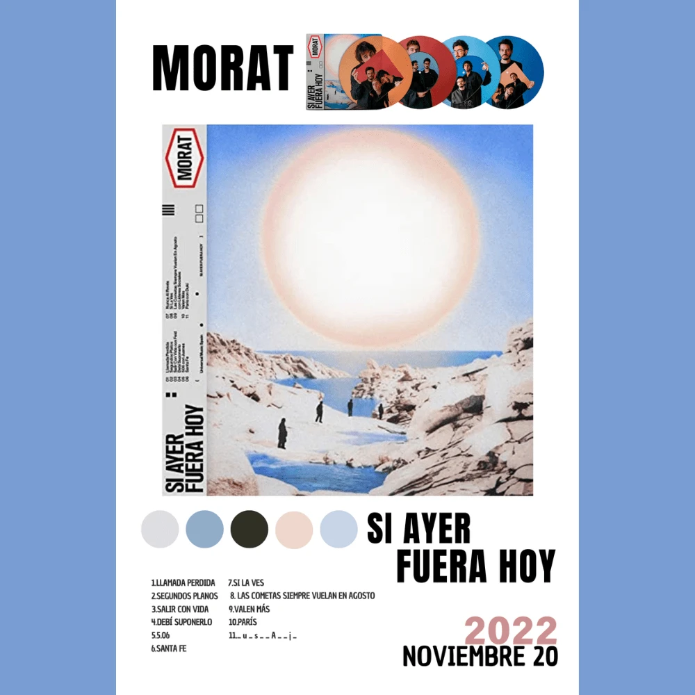Póster de Música Morat - Beis - Ver 1