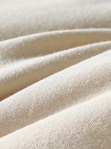 7 Piece Bed In A Bag Comforter Set Queen, Fashion Solid Geometry   Comforter And Sheet,Pillowcase Set, Soft Microfiber , Comfortable And Warm Bedding Set,Bedroom Decor For All Seasons,Ideal Gift - 卡其色 - 查看 8