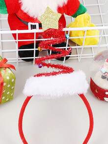 1 băng đô Giáng sinh Băng đô Chuông cây thông Noel mùa xuân Băng đô ngôi sao Phụ kiện tóc tiệc hoạt hình dễ thương - Nhiều màu - Xem 2