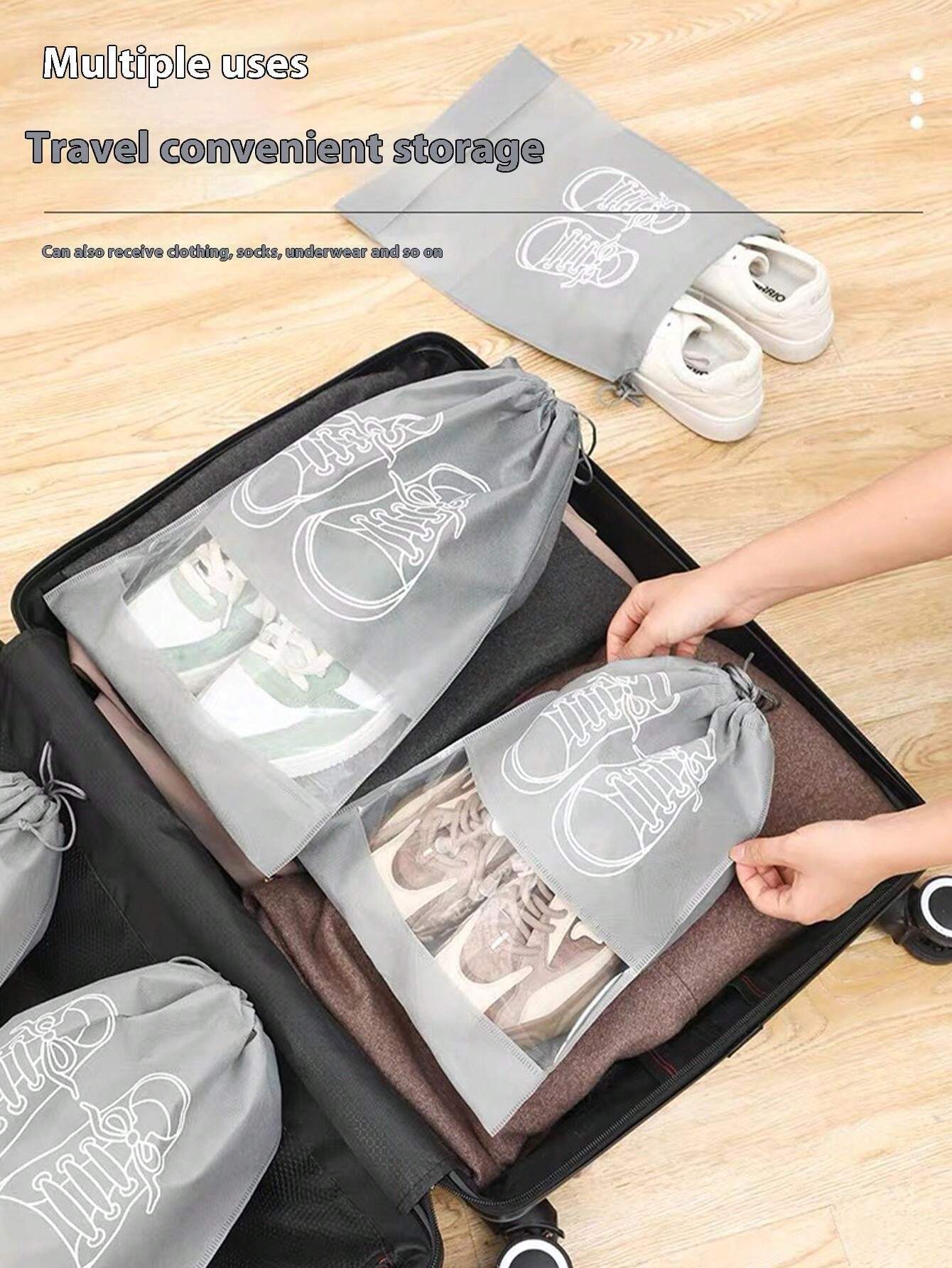 13pcs/10pcs/5pcs/3pcs/1pc Super Thick Vacuum Compression Storage Bags
