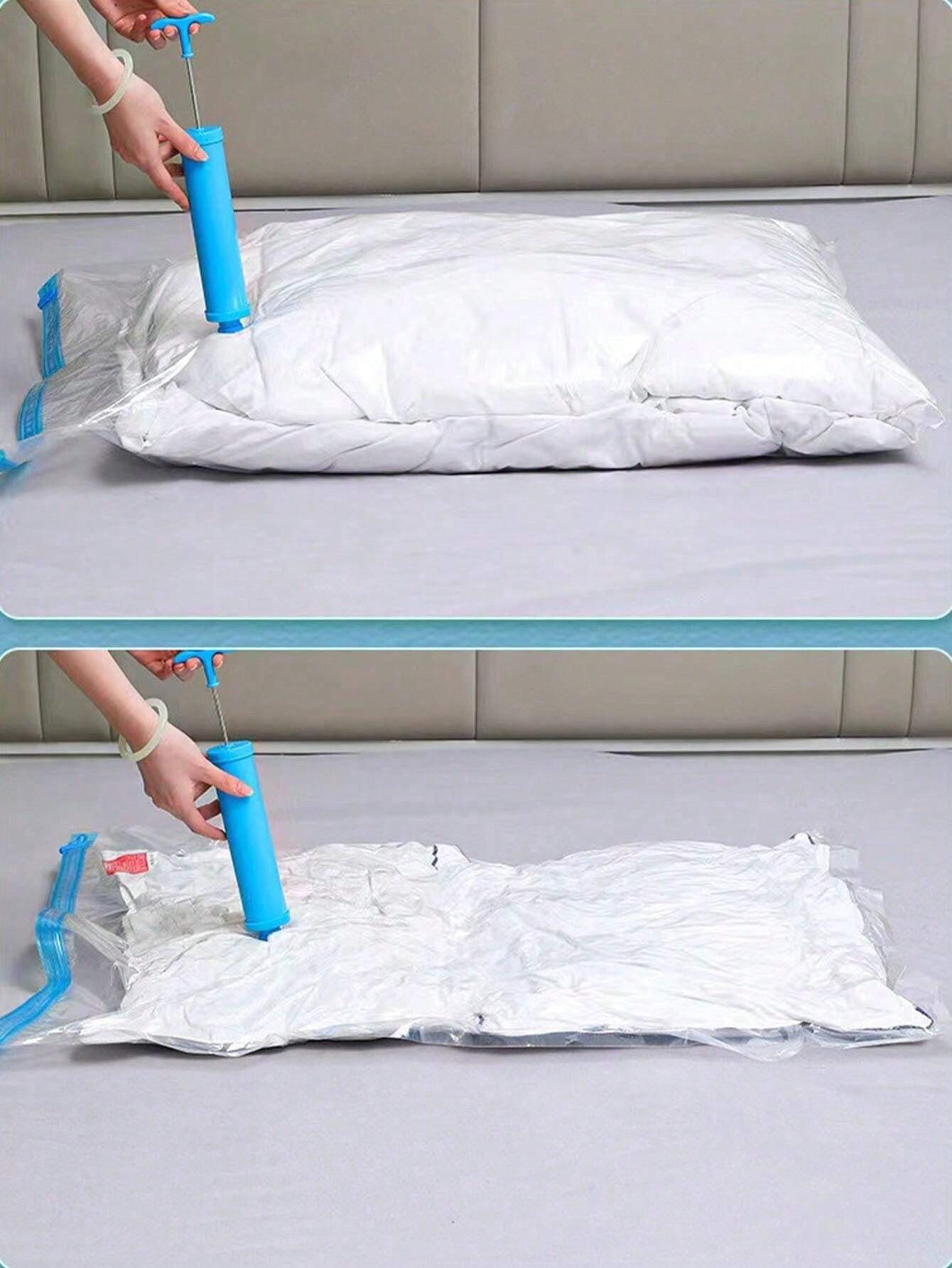 13pcs/10pcs/5pcs/3pcs/1pc Super Thick Vacuum Compression Storage Bags