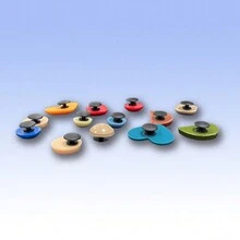 13 件简单几何心形纽扣，各种形状，适用于鞋子和靴子配件 DIY - 幾何 - 查看 2