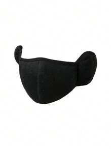 2w1 Zimowa ciepła maska na twarz Nauszniki Męskie Unisex Zimnoodporna Osłona twarzy Na zewnątrz Jazda na rowerze Piesze wycieczki Narciarstwo Ocieplacz uszu Maska