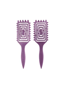 定义造型刷，多功能家用弹跳造型梳，鬃毛气囊美发梳，大波浪卷发梳，尖尾梳，定义造型