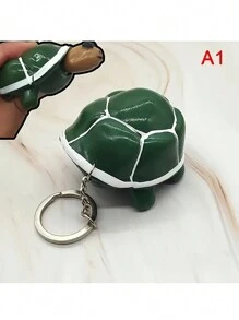 1 móc khóa rùa nhồi bông mềm mại, móc khóa sáng tạo, mặt dây chuyền ba lô, móc khóa túi xách, quà tặng sinh nhật/tiệc - Nhiều màu - Xem 10