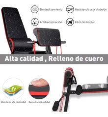 Multipurpose Exercise Bench Adjustable Folding Weight Bench