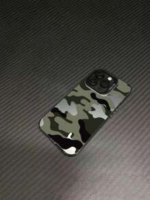 1 件个性化全屏迷彩涂鸦图案防震 TPU 手机保护壳适用于 iPhone - 彩色 - 查看 5