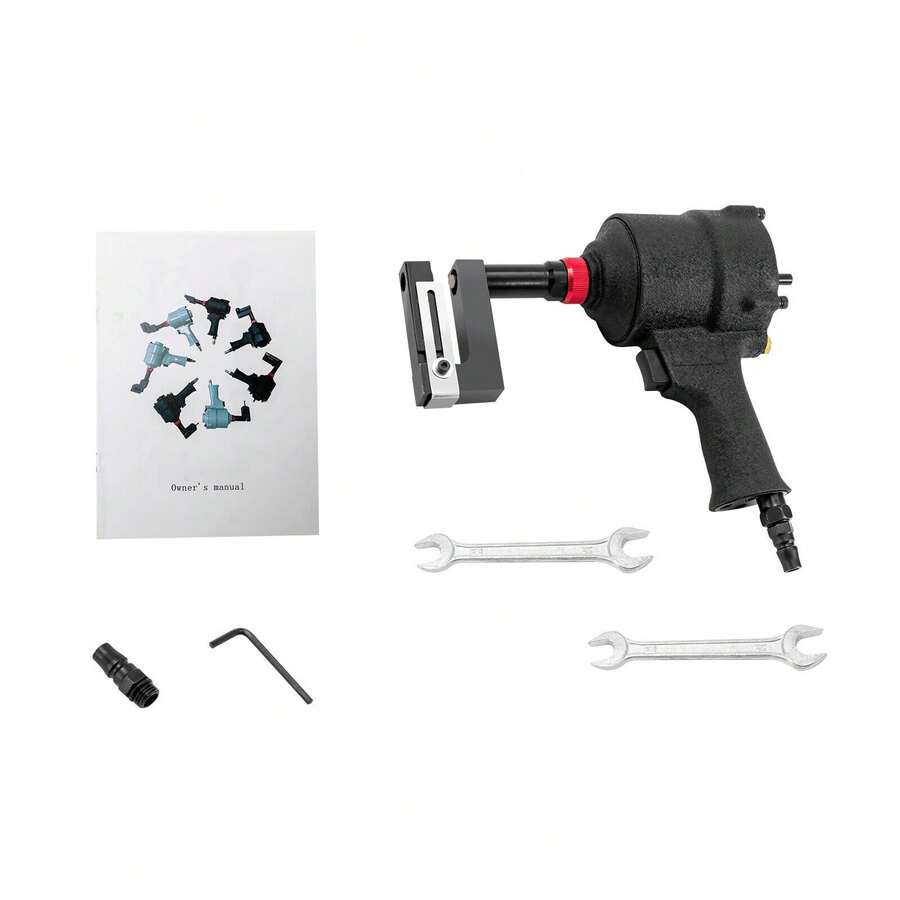 Pneumatic Air Panel Straight Sheet Metal Hole Punch Tool 8mm Hole