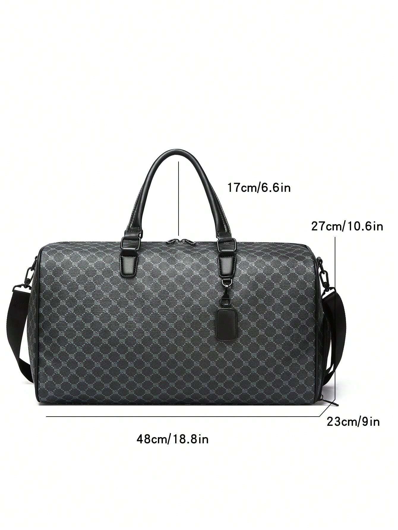 Men Waterproof Wet Dry Separated Sport Gym Bag Lightweight Travel