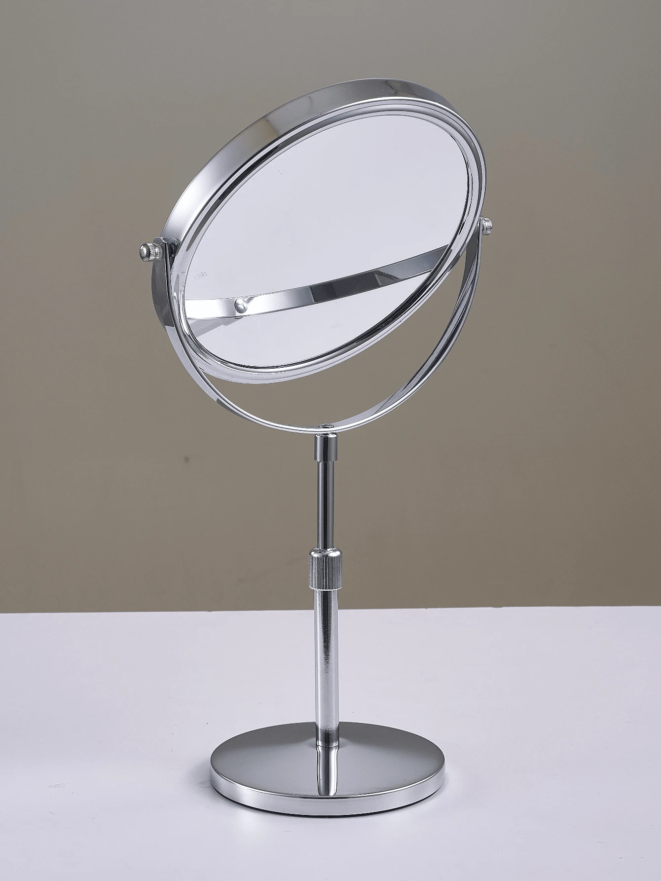 Large Size Adjustable Tabletop High Definition Magnifying Vanity Mirror