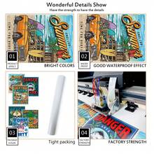 6 miếng nghệ thuật treo tường Halloween Dark Academia trang trí phòng thời trang thẩm mỹ bí ngô quái vật tiệc ngày lễ trang trí tường vải áp phích trang trí phòng ngủ không khung - Nhiều màu - Xem 5