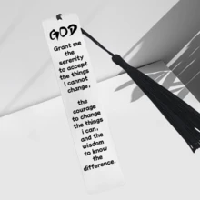 The Lord Is My STRENGTH Christian Bookmarks, Metal Bookmarks For Book Lovers, Readers - Multicolor - View 4