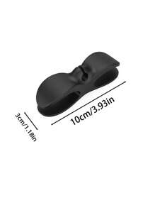 1/4pcs Kitchen Storage Cable Winder & Plug Holder For Household Appliances (2 Black + 2 White)