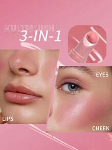 Ushas 4 Color Liquid Blush, Delicate And Smooth Texture, Long-Lasting Waterproof, Versatile And Brightening Lips, Eyes And Cheeks - #03 - View 4