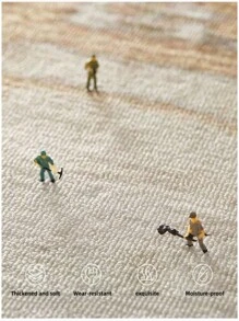 1 pieza Alfombra redonda, decoración de estilo atmosférico, alfombra de piso para sala de estar y dormitorio, alfombra con diseño de árbol, alfombra de tela antideslizante y de fácil cuidado, Noche de Campanas Navideñas, mejor regalo de decoración de habitación, decoraciones navideñas de cumpleaños, decoraciones navideñas de invierno, regalos navideños para el hogar, decoración navideña - Multicolor - Ver 8