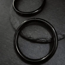 1 件时尚耳圈配重挂钩量规插头扩张器 316L 不锈钢磁性穿刺身体首饰 - 幾何形狀 - 查看 4