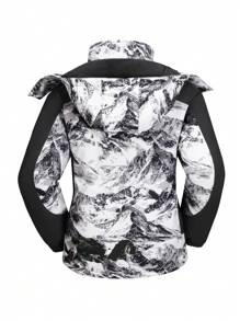 CAMEL CROWN Women's Ski Jacket Winter Snow Coat Warm Fleece Mountain Waterproof Female Jacket