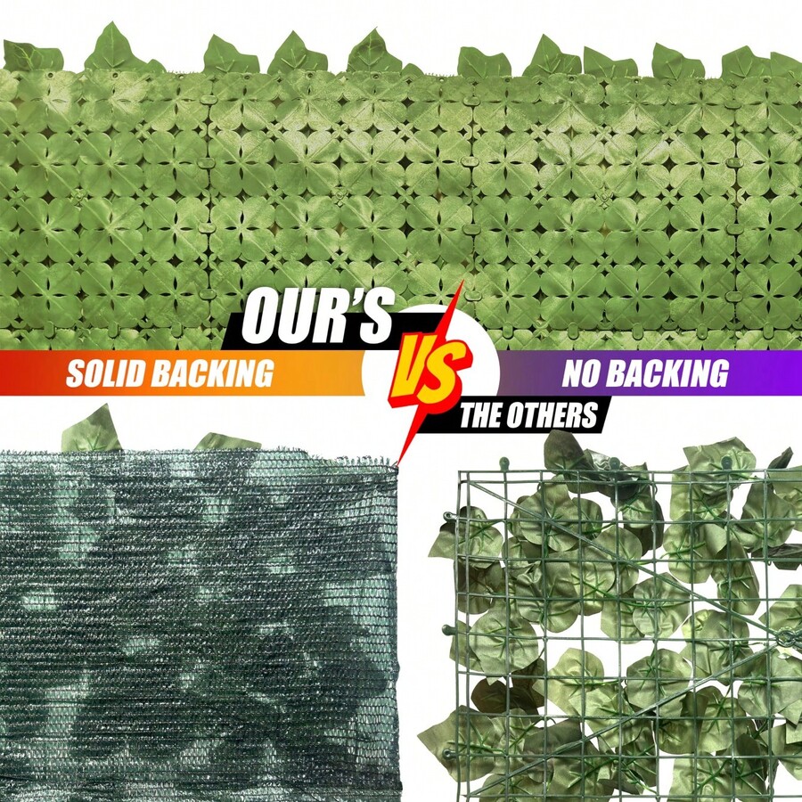 Upgrading Artificial Radish Vine Privacy Fencing And Backdrops In 2024
