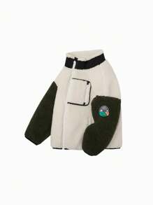 mini bala 家庭款毛绒领夹克