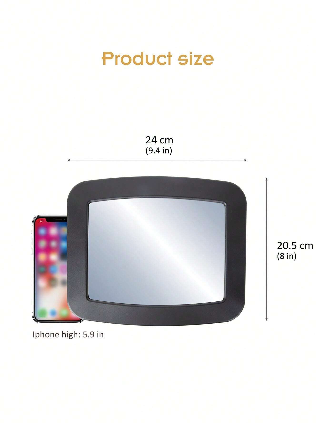 Baby Car Mirror, Safety Car Seat Mirror For Rear Facing Infant SHEIN EUR