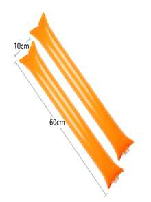 14/28 que cổ vũ bóng bay đạo cụ cổ vũ, vật dụng cổ vũ sự kiện thể thao, pompom bơm hơi - Nhiều màu - Xem 2